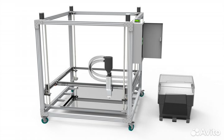 3d принтер Scale с гранyльной загрузкой