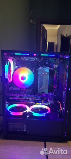 Мощный игровой пк на 28 ядер