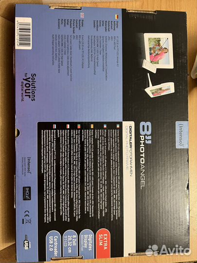 Новая Цифровая фоторамка intenso 8