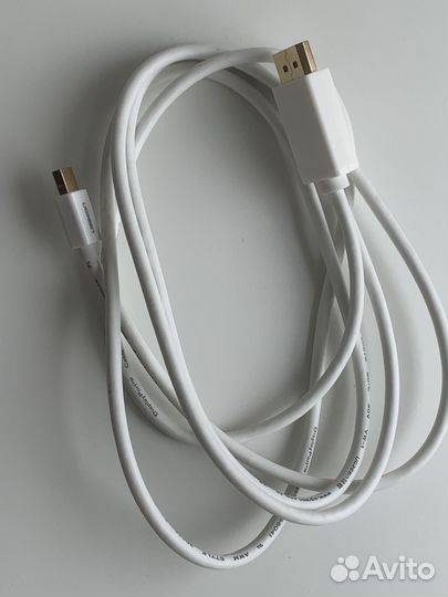 Кабель Mini DP to DisplayPort 2m / 4K / 60Hz