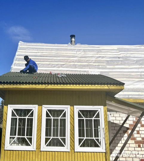 Ремонт кровли крыши строительство