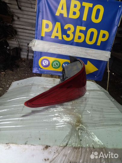 Фонарт задний левый хёндай солярис седан