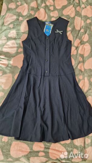 Сарафан для девочки школьный