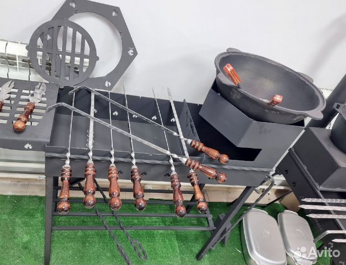 Мангал с подказанником