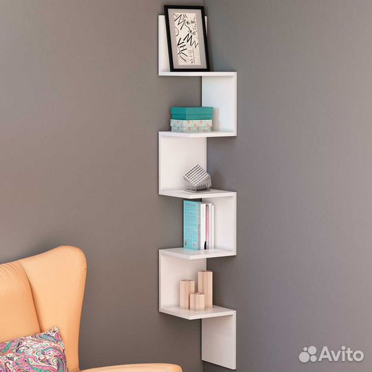 Полка Delta настенная 25х25х158 см