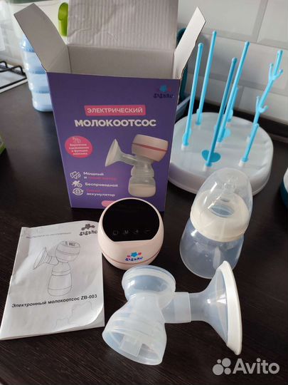 Молокоотсос электрический беспроводной Sisbro