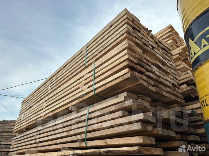 Доска 40х100х3000. Ель 1 сорт