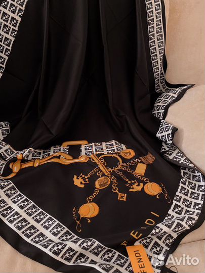 Палантин/ платок/ иск шёлк новый