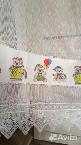 Штора тюль занавеска гардина на окно