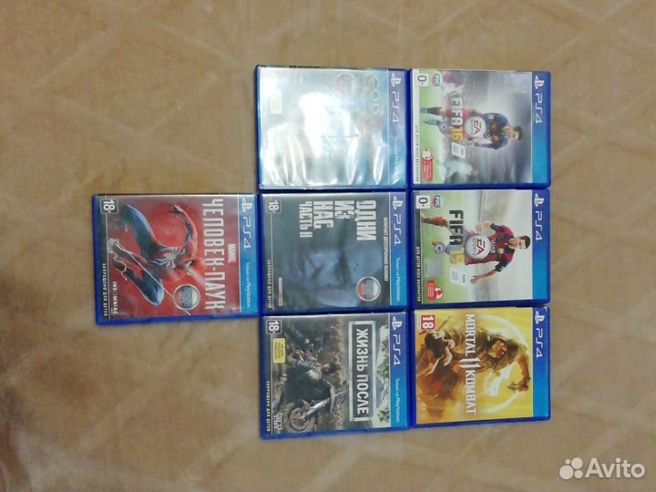 Диски на ps4