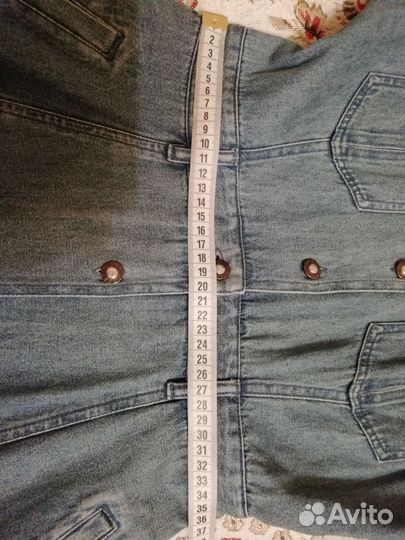 Джинсовое платье