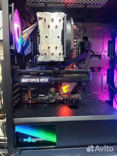 Компьютер б/у core i9-9900 aorus Z390 RTX3060 12GB