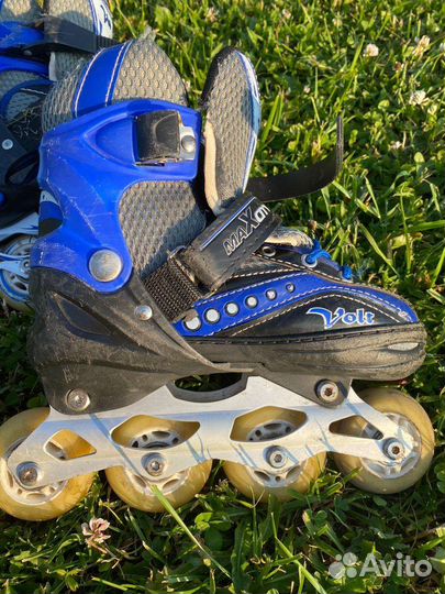 Роликовые коньки детские раздвижные