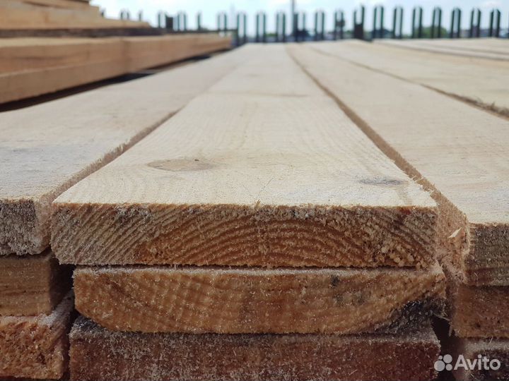 Доска обрезная 25*150*6016