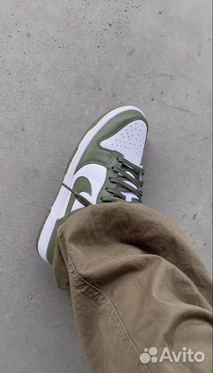 Кроссовки Nike Dunk Green White