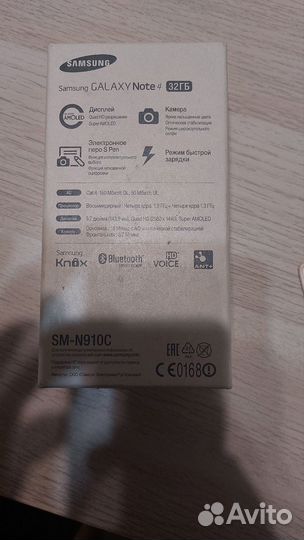 Samsung Galaxy Note 4 SM-N910C, 3/32 ГБ