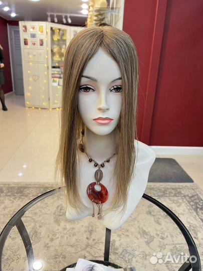 Накладка из натуральных волос