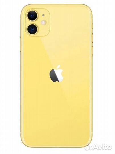 Apple iPhone 11 256 гб, nano SIM+eSIM, Yellow