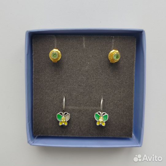 Серьги детские. Набор