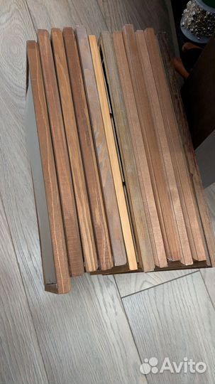 Рамки деревянные со стеклом А4