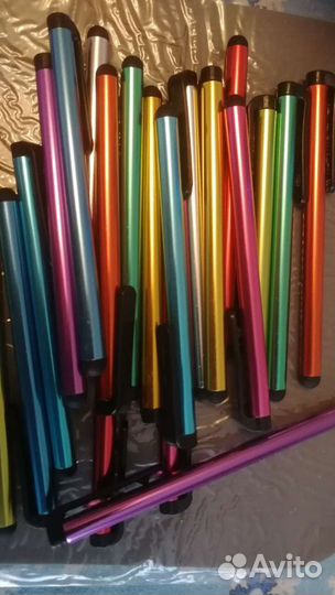 Стилусы 50 штук разные цвета