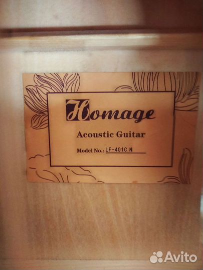 Акустическая 6-струнная гитара homage LF-4010 N