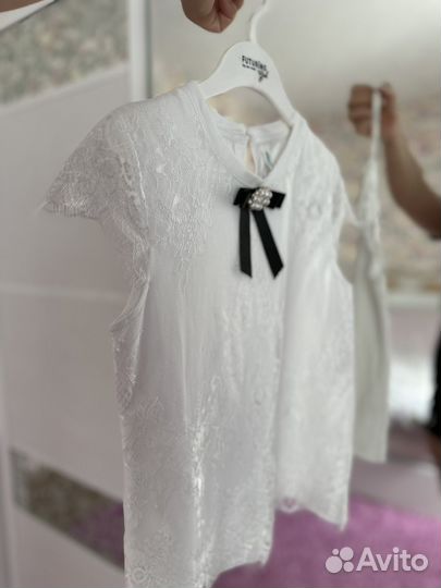 Блузка для девочки 128