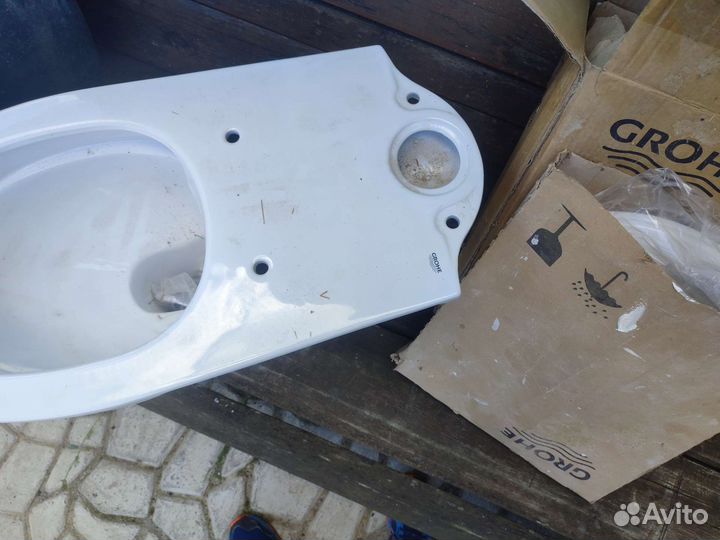 Унитаз напольный новый