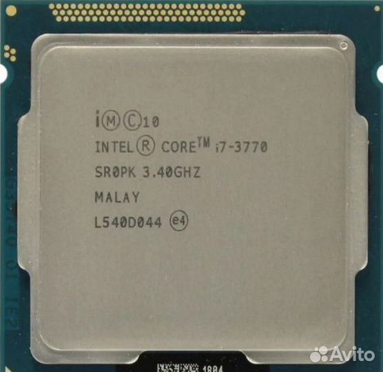 Intel Core i7-3770 (8M, up to 3.90 GHz) LGA 1155