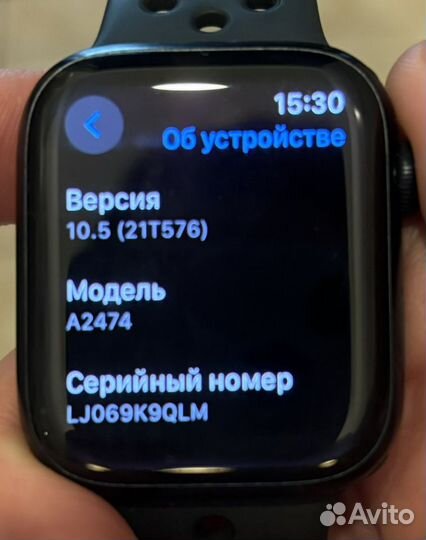 Apple watch series 7 45 мм Nike