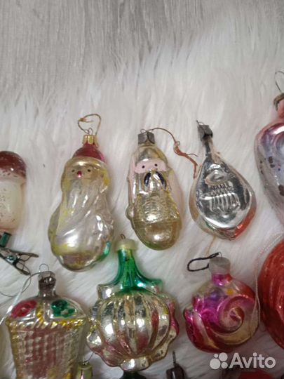 Елочные игрушки СССР