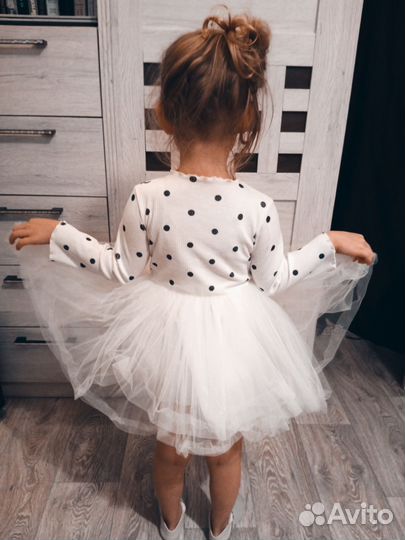 Платье для девочки 92