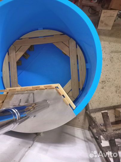 Купель, фурако на дровах