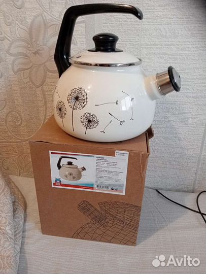 Чайник эмалированный