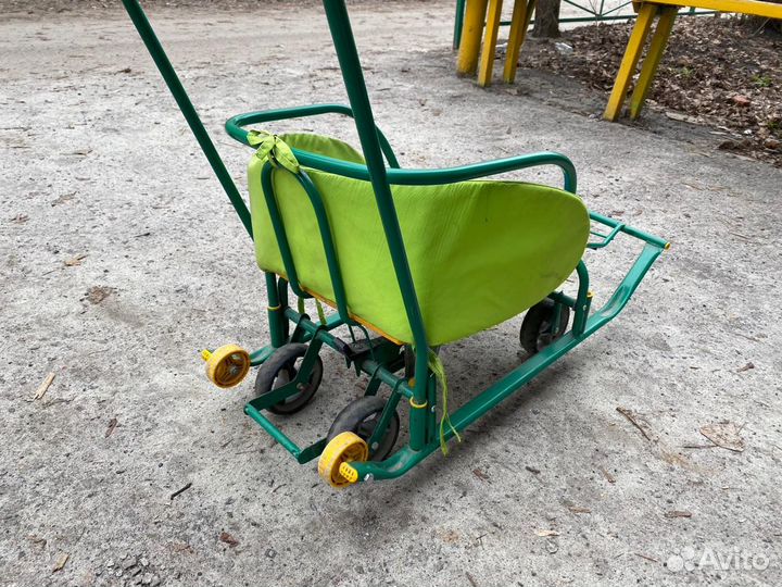 Санки на колесах