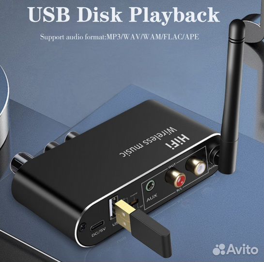 Цифровой адаптер Bluetooth 5,1