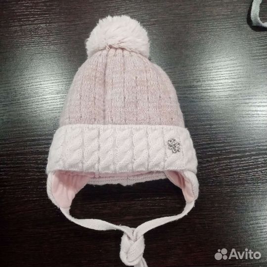 Шапки зимние на девочку