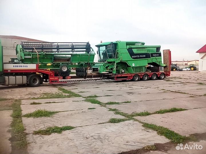 Аренда тралов, спецтехника, низкорамный тралл