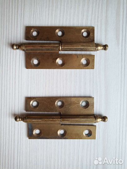 Латунные шпингалеты и петли