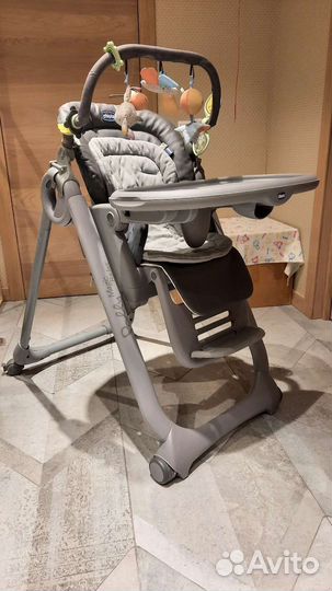 Стульчик для кормления chicco polly magic relax