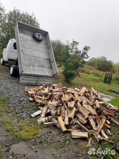 Дрова березовые колотые,смешанные