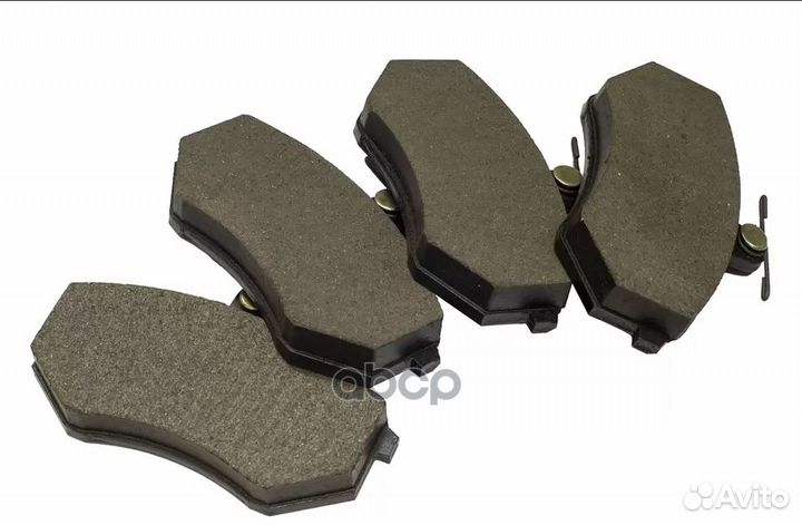 Колодки тормозные дисковые + противоскрипные пл