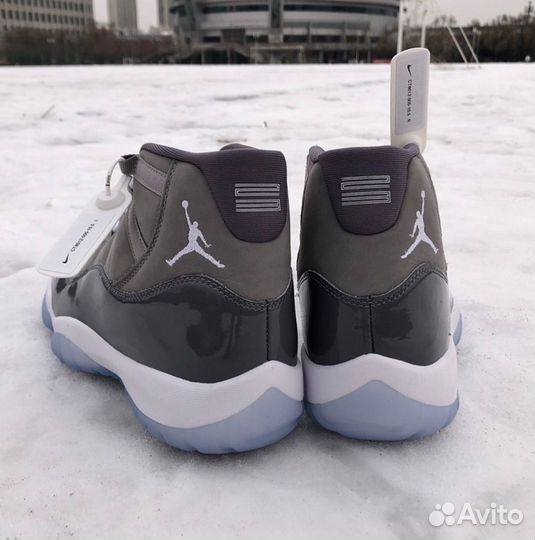 Мужские кроссовки Air Jordan 11 Retro Grey