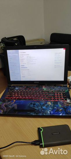 Игровой ноутбук MSI Apche PRO He Ge 68