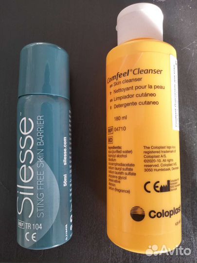 Защитная пленка и очиститель для кожи