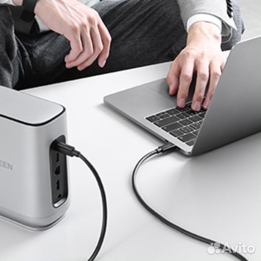 Кабель Thunderbolt 4 ugreen USB Type-C 2м 100Вт ак