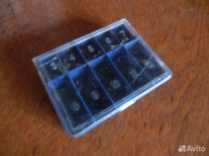 Набор крючков для рыбалки