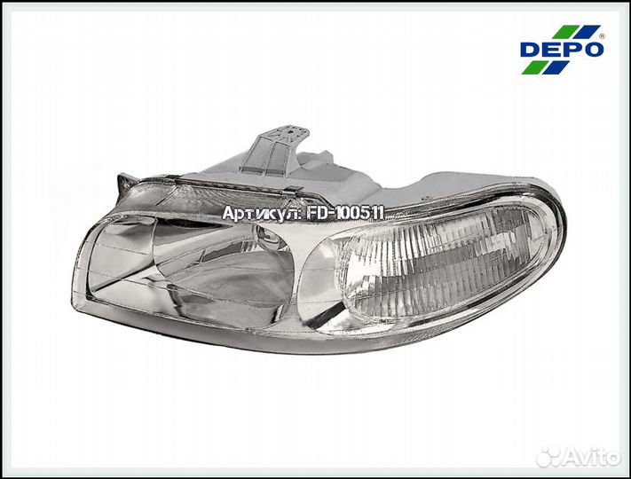 Фара левая с корректором Daewoo Nubira 1 поколение