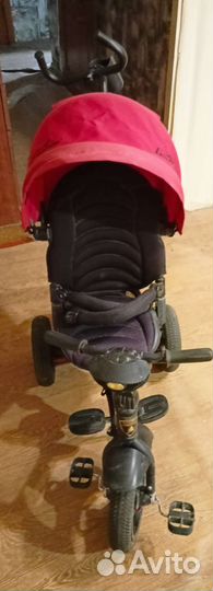 Велосипед детский с родительской ручкой