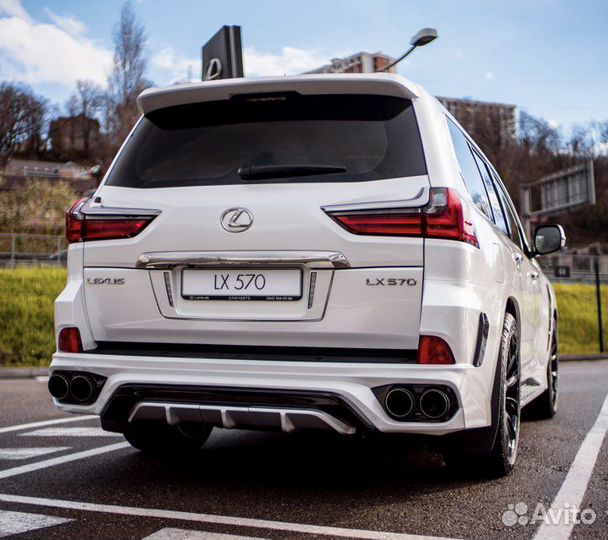 Бампера mtr MTR nemesis для lexus Lx 450/570